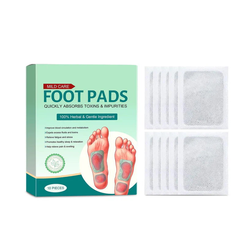 100% Herbal & Gentle Ingredient Detox Foot Pads - 80 PATCHES (BUY 1 GET 3 FREE)