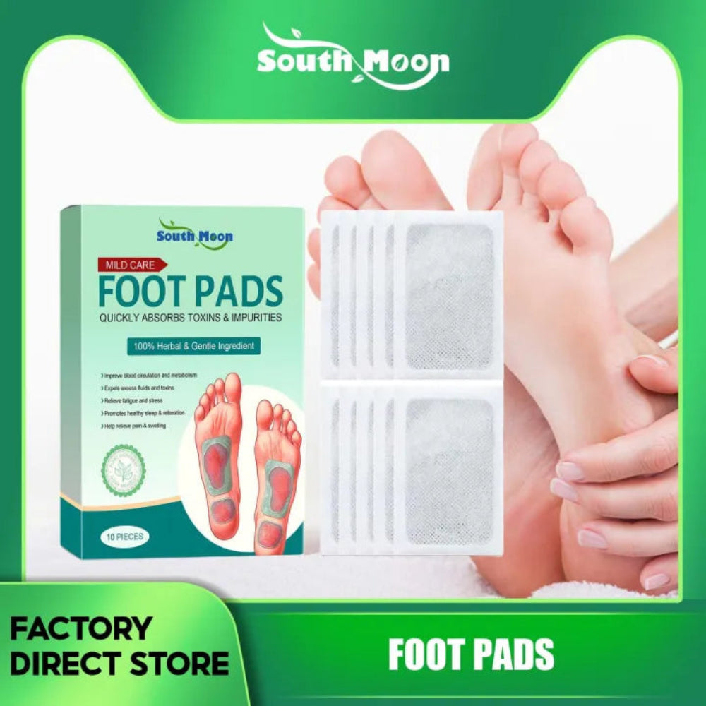 100% Herbal & Gentle Ingredient Detox Foot Pads - 80 PATCHES (BUY 1 GET 3 FREE)